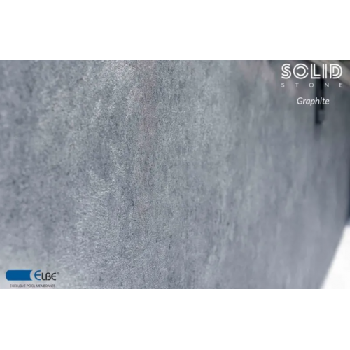 Liner Piscina Elbtal 3D SOLID Graphite